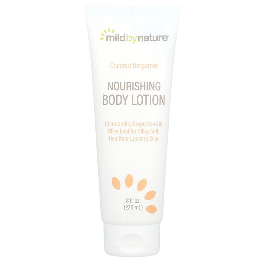 Mild By Nature, Nourishing Body Lotion, Coconut Bergamot,  8 fl oz (236 ml)