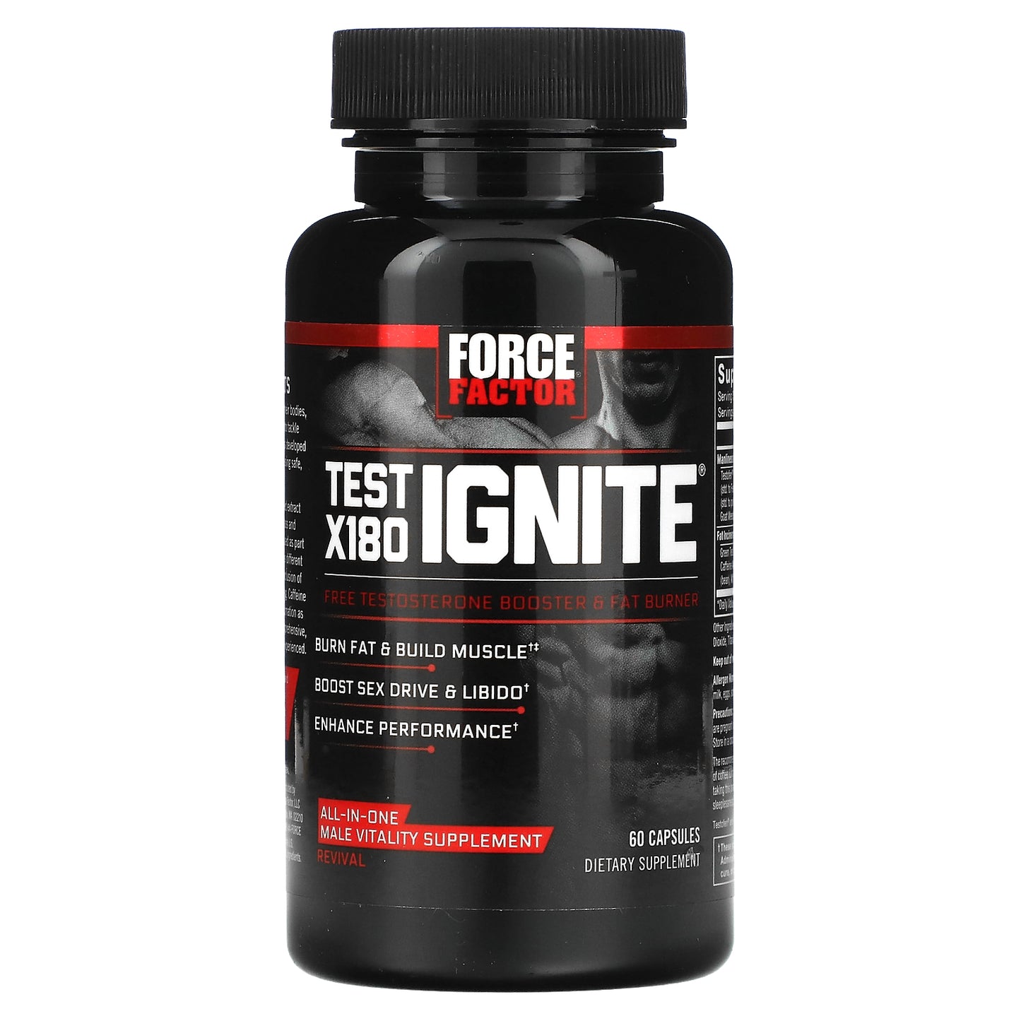 Force Factor, Test X180 Ignite®, 60 Capsules