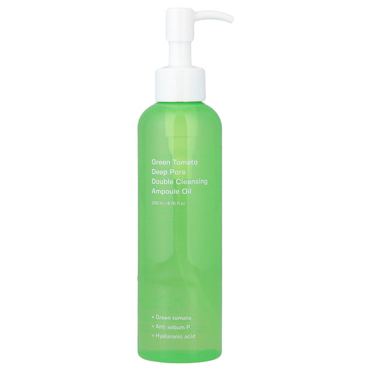 Sungboon Editor, Green Tomato Deep Pore Double Cleansing Ampoule Oil, 6.76 fl oz (200 ml)