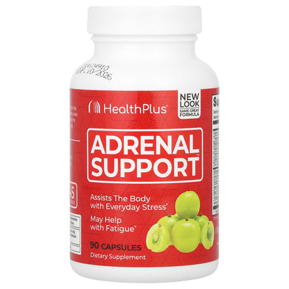 Health Plus, Adrenal Support, 90 Capsules