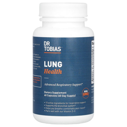 Dr. Tobias, Lung Health, 60 Capsules