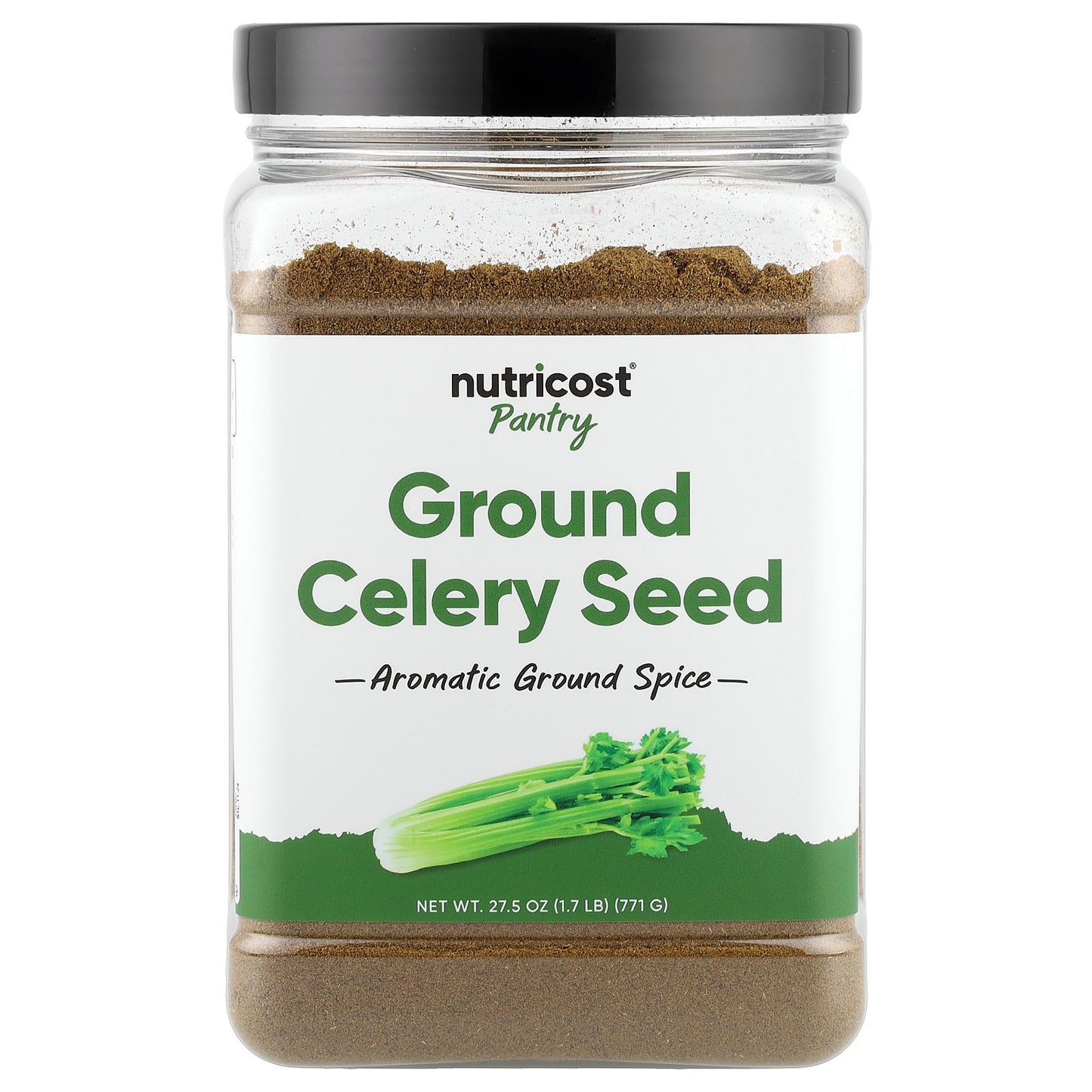Nutricost, Pantry, Ground Celery Seed, 27.5 oz (771 g)