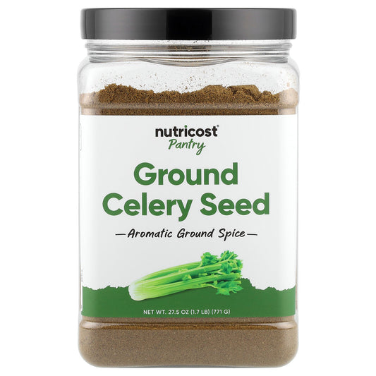 Nutricost, Pantry, Ground Celery Seed, 27.5 oz (771 g)