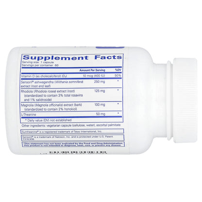 Pure Encapsulations, Cortisol Calm, 60 Capsules