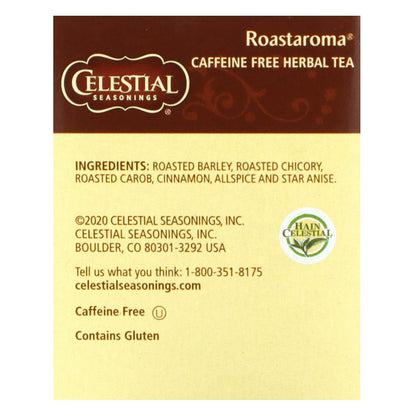 Celestial Seasonings, Herbal Tea, Roastaroma, Caffeine Free, 20 Tea Bags, 3.2 oz (92 g)