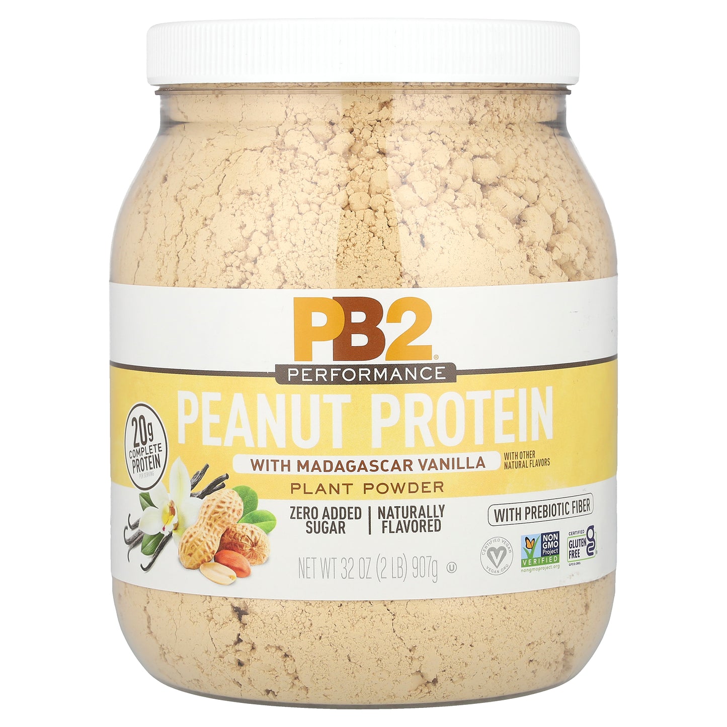 PB2 Foods, Performance, Peanut Protein with Madagascar Vanilla, 2 lb (907 g)