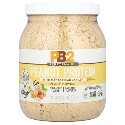 PB2 Foods, Performance, Peanut Protein with Madagascar Vanilla, 2 lb (907 g)