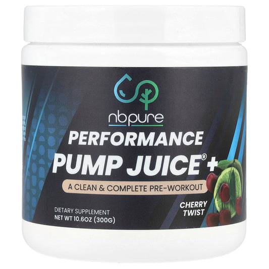 NB Pure, Performance Pump Juice+®, Cherry Twist, 10.6 oz (300 g)