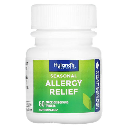 Hyland's Naturals, Seasonal Allergy Relief, 60 Quick-Dissolving Tablets