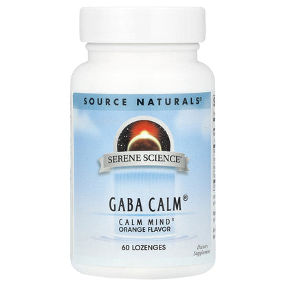 Source Naturals, Serene Science®, GABA Calm®, Orange, 60 Lozenges