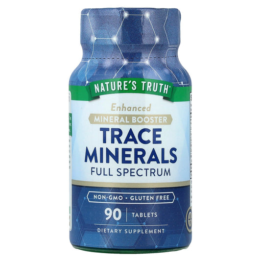 Nature's Truth, Trace Minerals, Full Spectrum, 90 Tablets