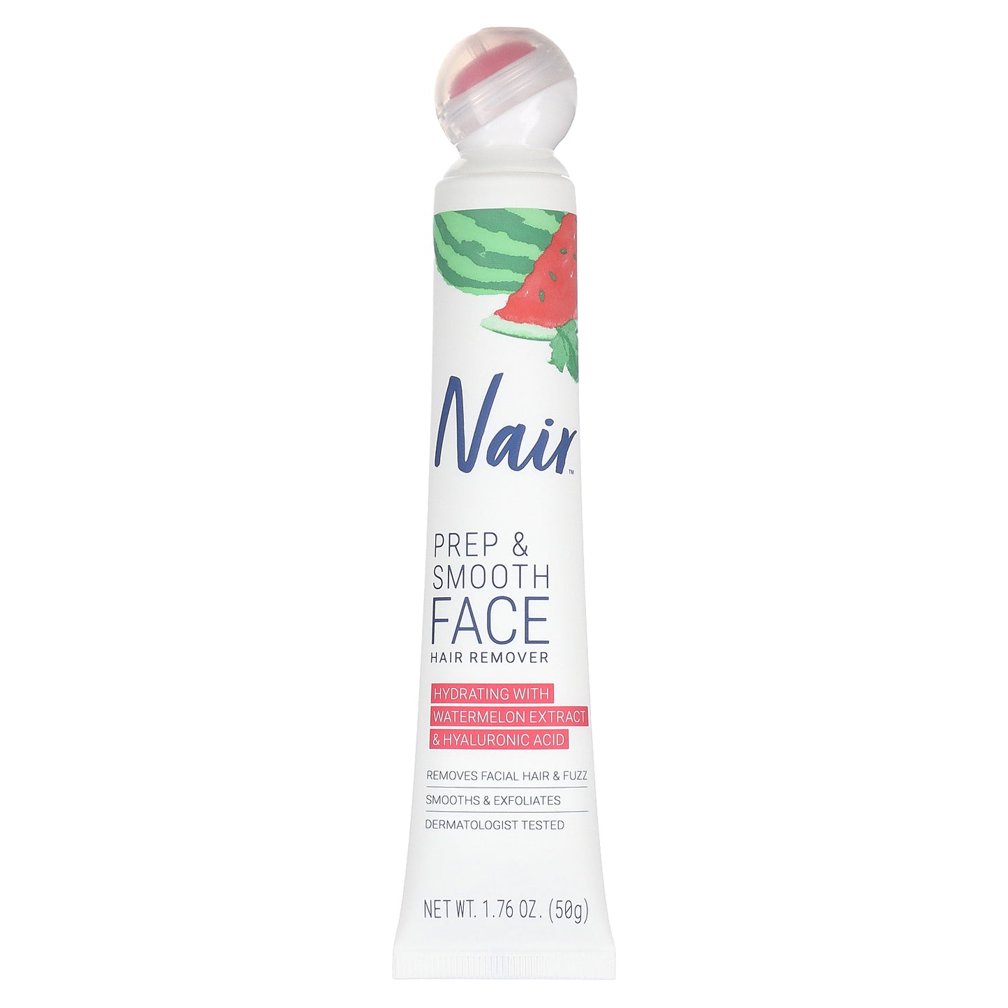 Nair, Hair Remover, Prep & Smooth Face, 1.76 oz (50 g)