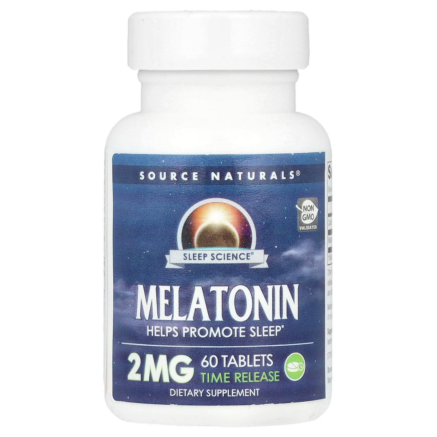 Source Naturals, Sleep Science®, Melatonin, Time Release, 2 mg , 60 Tablets