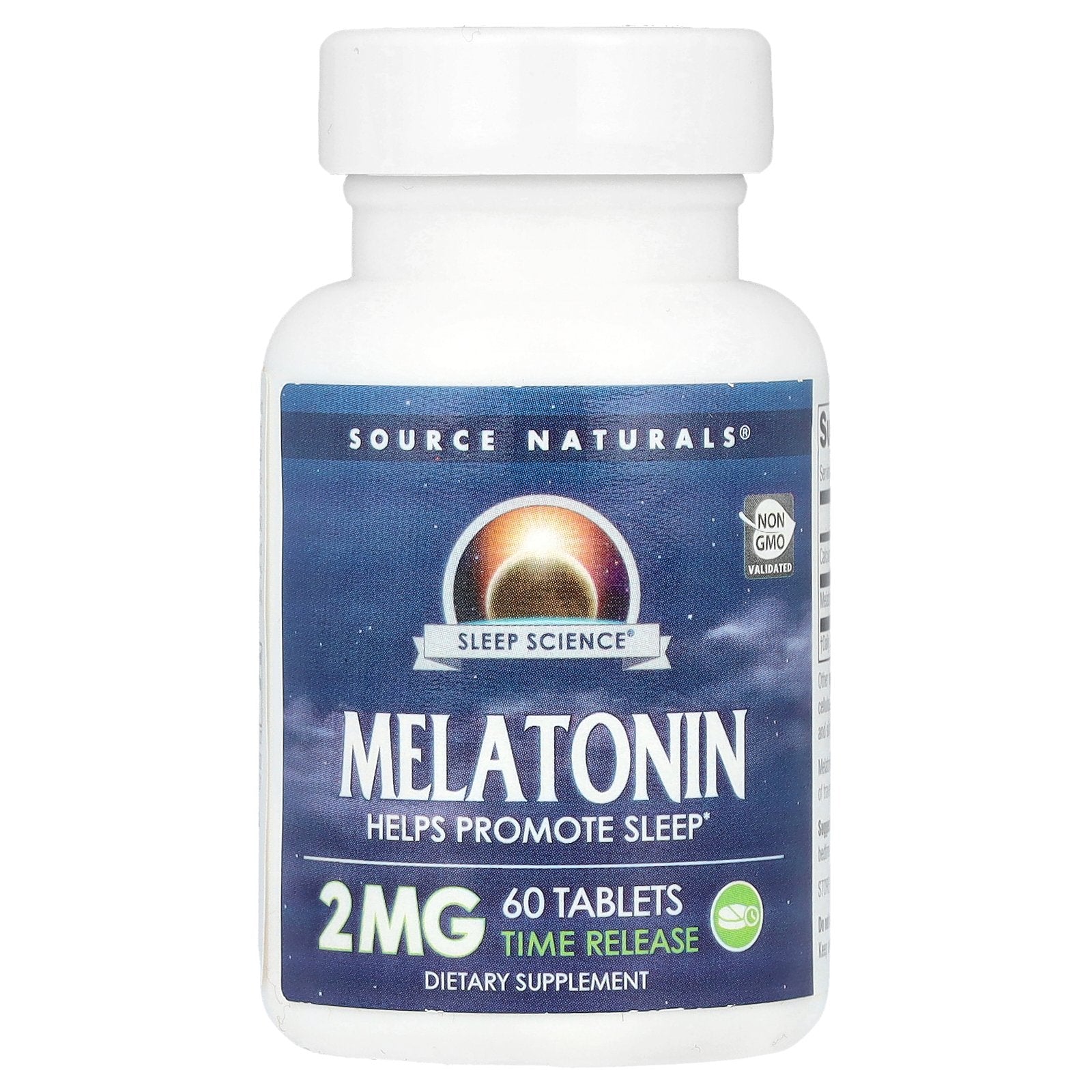 Source Naturals, Sleep Science®, Melatonin, Time Release, 2 mg , 60 Tablets