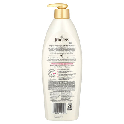 Jergens, Enriching Shea Butter Moisturizer, 16.8 fl oz (496 ml)