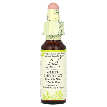 Bach, Original Flower Remedies, White Chestnut, 0.35 fl oz (10 ml)