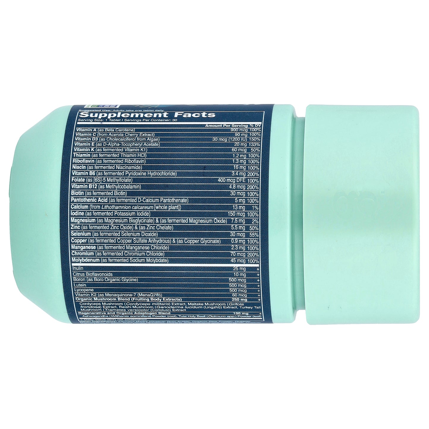 True Grace, One Daily Men's Multivitamin, 30 Vegan Tablets