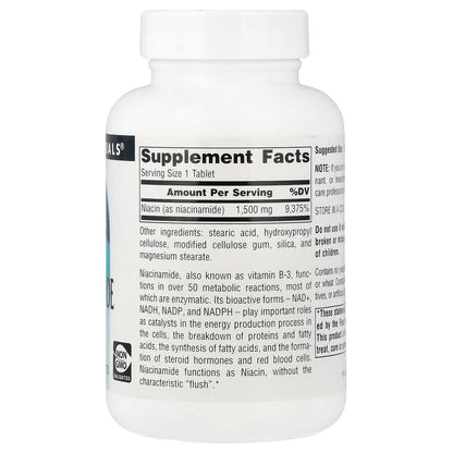 Source Naturals, Niacinamide B-3, 1,500 mg, 50 Tablets
