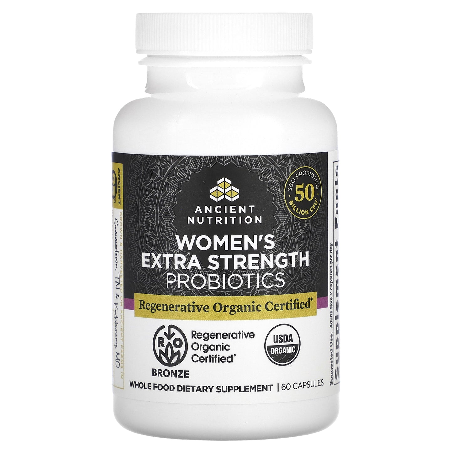 Ancient Nutrition, Women's Probiotics, 60 Capsules