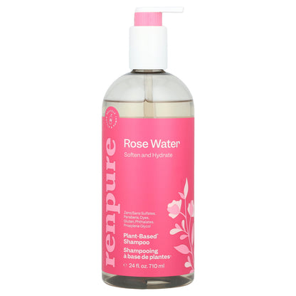 Renpure, Plant-Based Shampoo, Rose Water, 24 fl oz (710 ml)