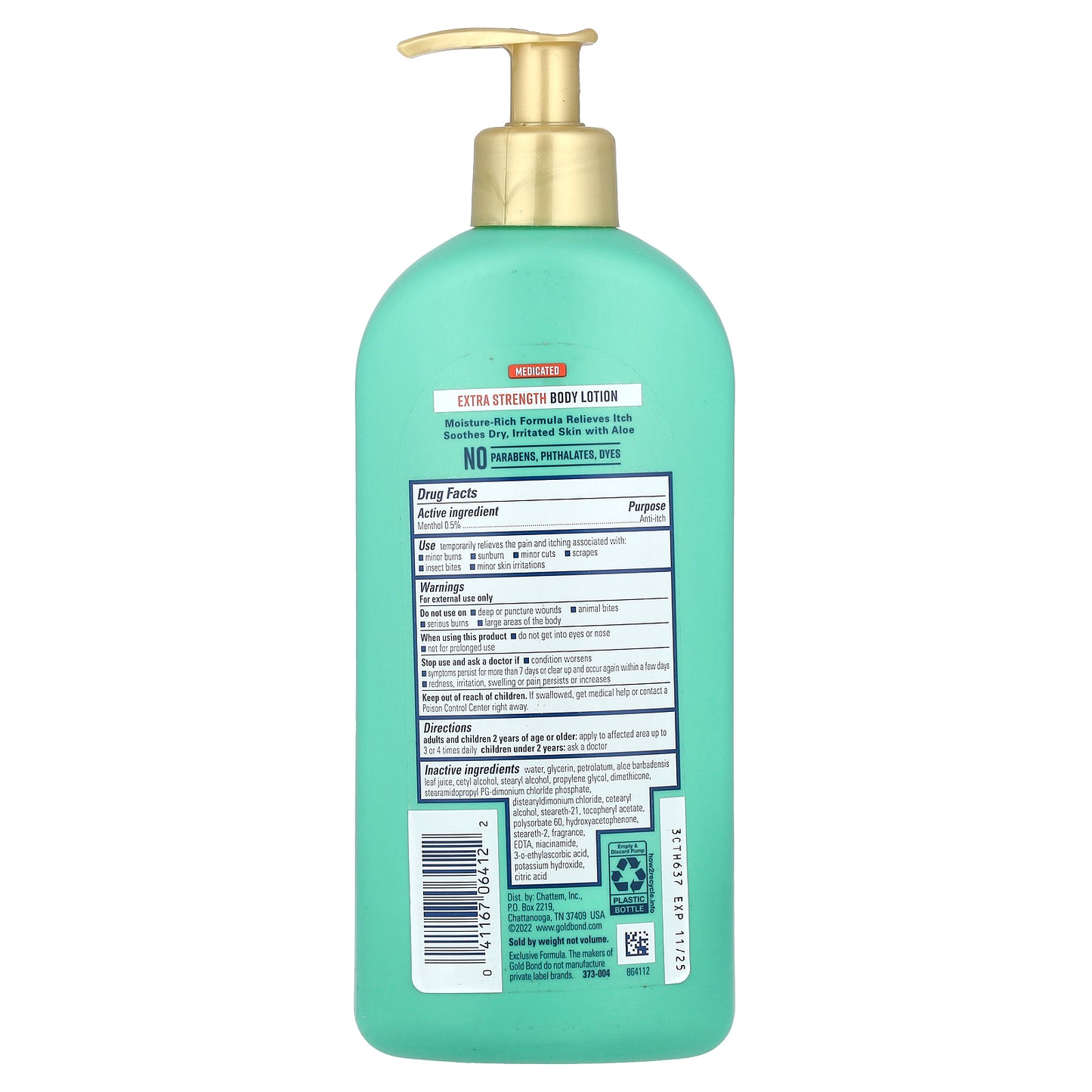 Gold Bond, Medicated Body Lotion, Triple Action Relief, 14 oz (396 g)