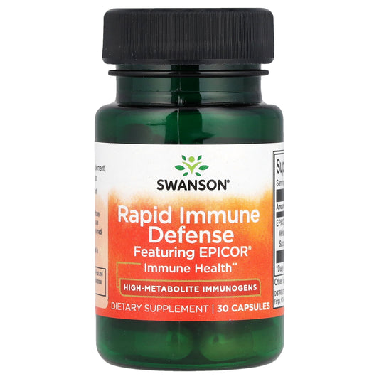 Swanson, Rapid Immune Defense, 30 Capsules (500 mg per Capsule)