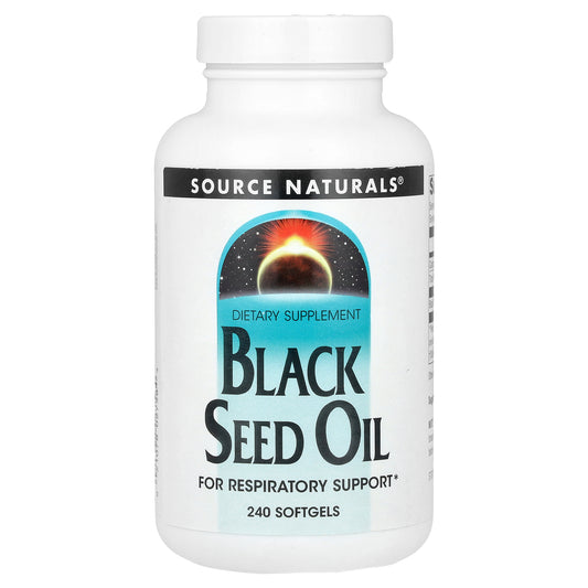 Source Naturals, Black Seed Oil, 240 Softgels