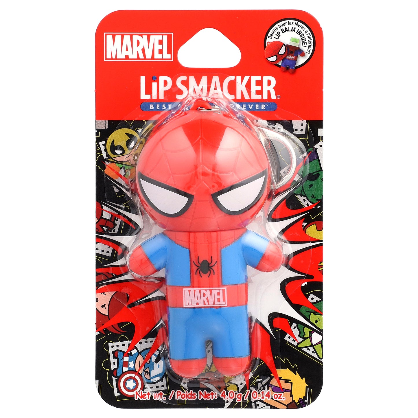 Lip Smacker, Lip Balm, Marvel Spiderman, Amazing Kiwi, 0.14 oz (4 g)