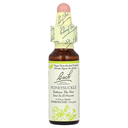 Bach, Original Flower Remedies, Honeysuckle , 0.35 fl oz (10 ml)