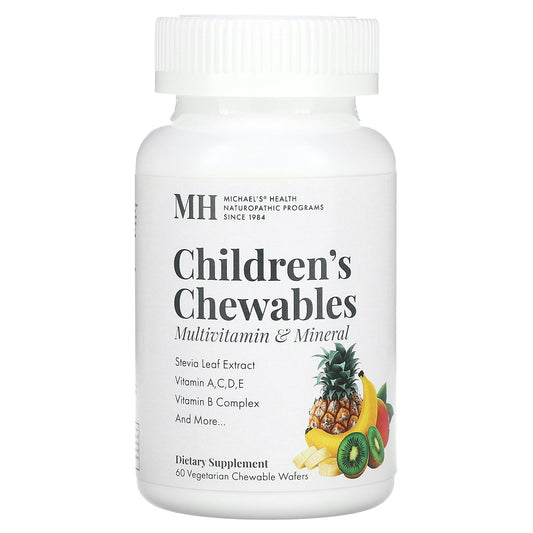 Michael's Health, Children's Chewables, Natural Fruit , 60 Vegetarian Chewable Wafers