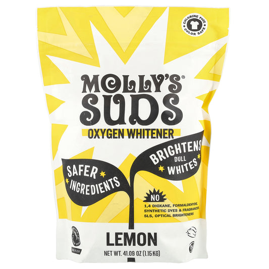 Molly's Suds, Oxygen Whitener, Lemon, 41.09 oz (1.15 kg)