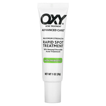 Oxy Skin Care, Advanced Care, Rapid Spot Treatment with Prebiotics, Maximum Strength, 1 oz (28 g)