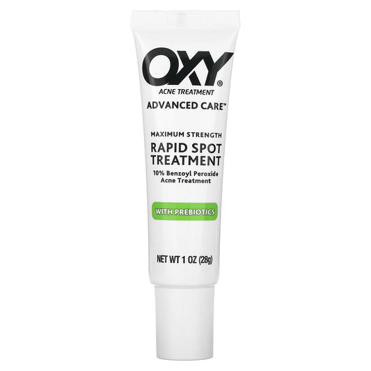 Oxy Skin Care, Advanced Care, Rapid Spot Treatment with Prebiotics, Maximum Strength, 1 oz (28 g)