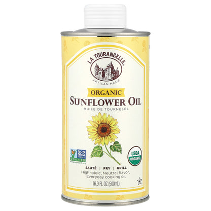 La Tourangelle, Organic Sunflower Oil, 16.9 fl oz (500 ml)