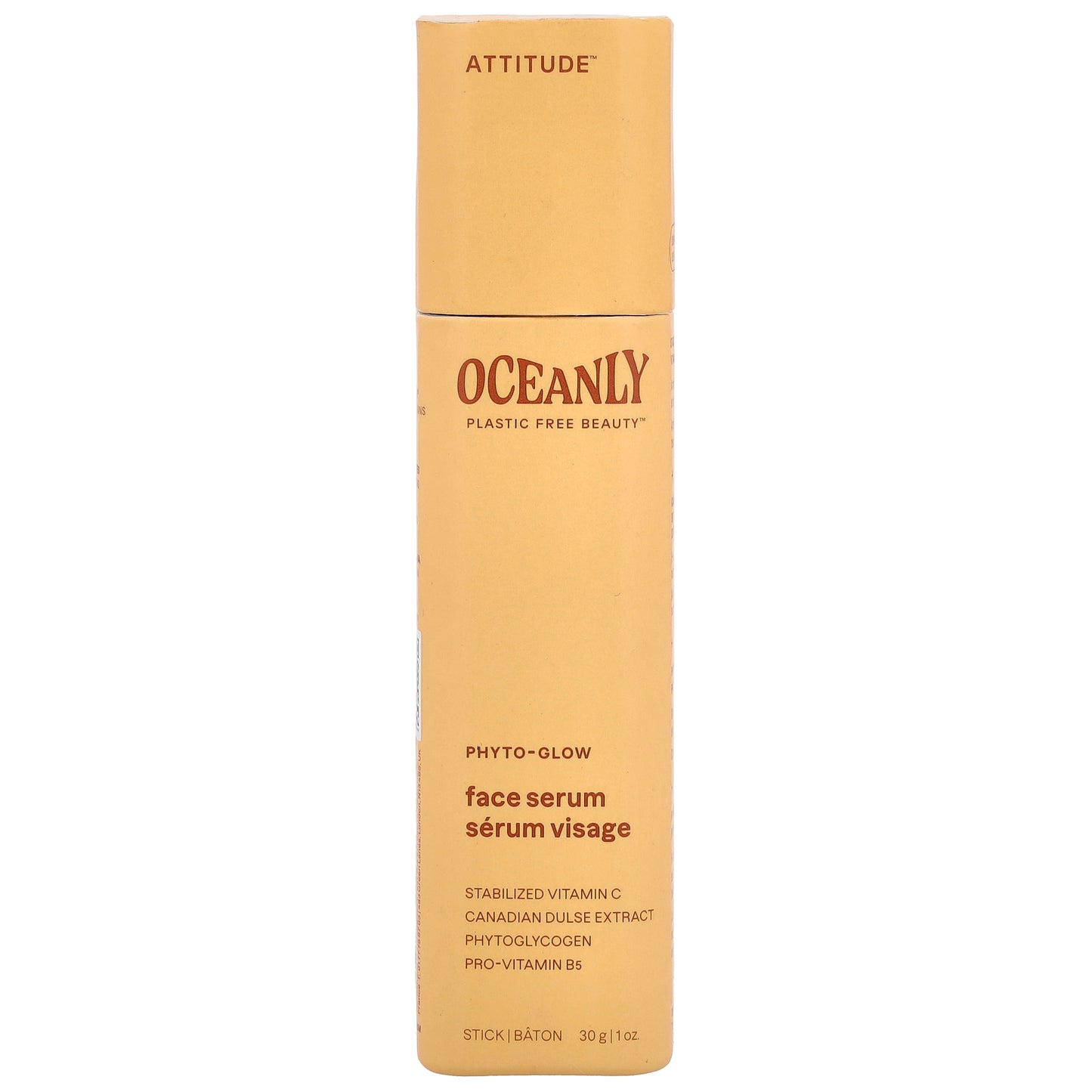 ATTITUDE, Oceanly™, Phyto-Glow Face Serum, 1 oz (30 g)