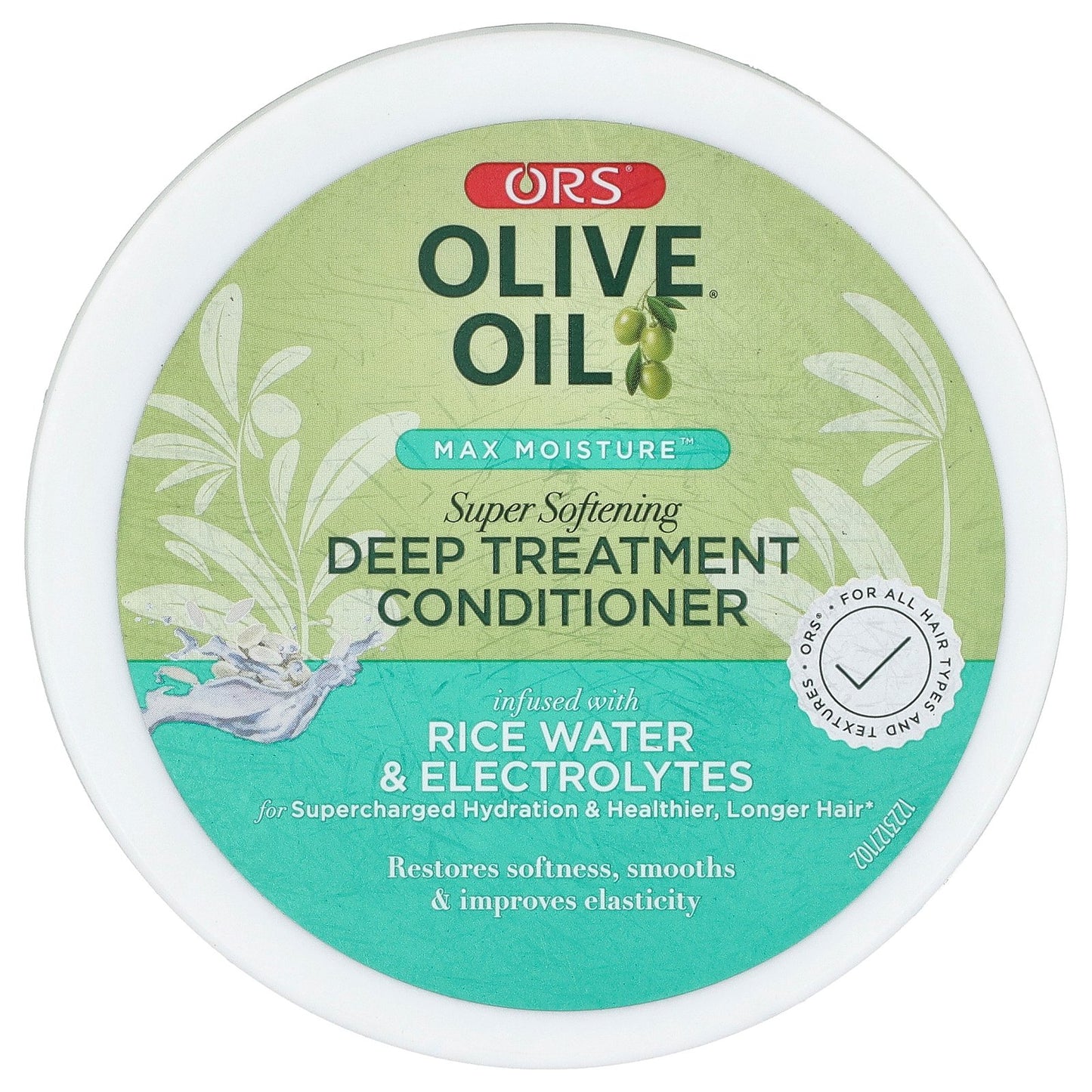 ORS, Olive Oil®, Max Moisture™, Super Softening Deep Treatment Conditioner, For All Hair Types and Textures, 20 oz  (567 g)