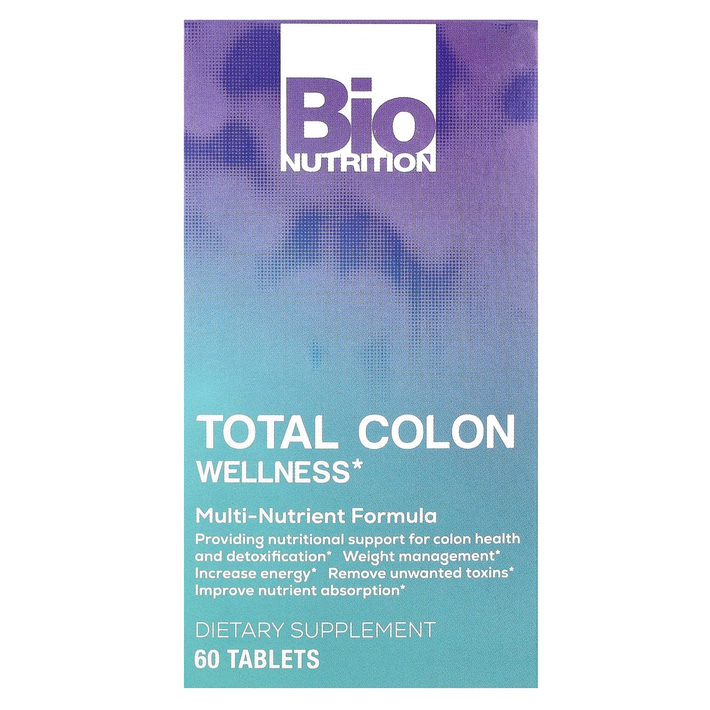 Bio Nutrition, Total Colon Wellness, 60 Tablets