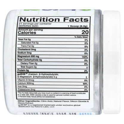 Divine Health, Dr. Colbert M.D., Keto Zone, Instant Ketones, Iced Limeade , 4.59 oz (130 g)