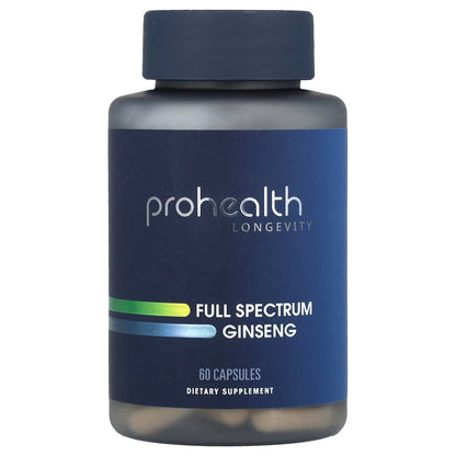 ProHealth Longevity, Full Spectrum Ginseng, 60 Capsules