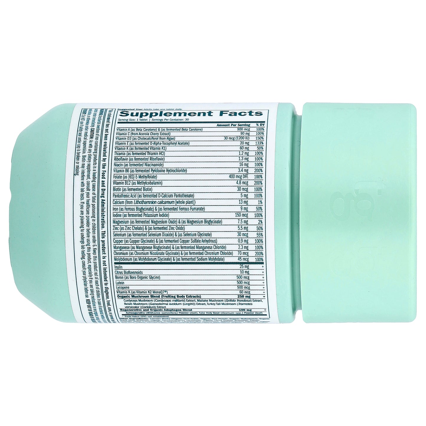 True Grace, One Daily Women's Multivitamin, 30 Vegan Tablets