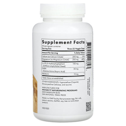 Michael's Health, Sleep Factors, 90 Vegan Capsules