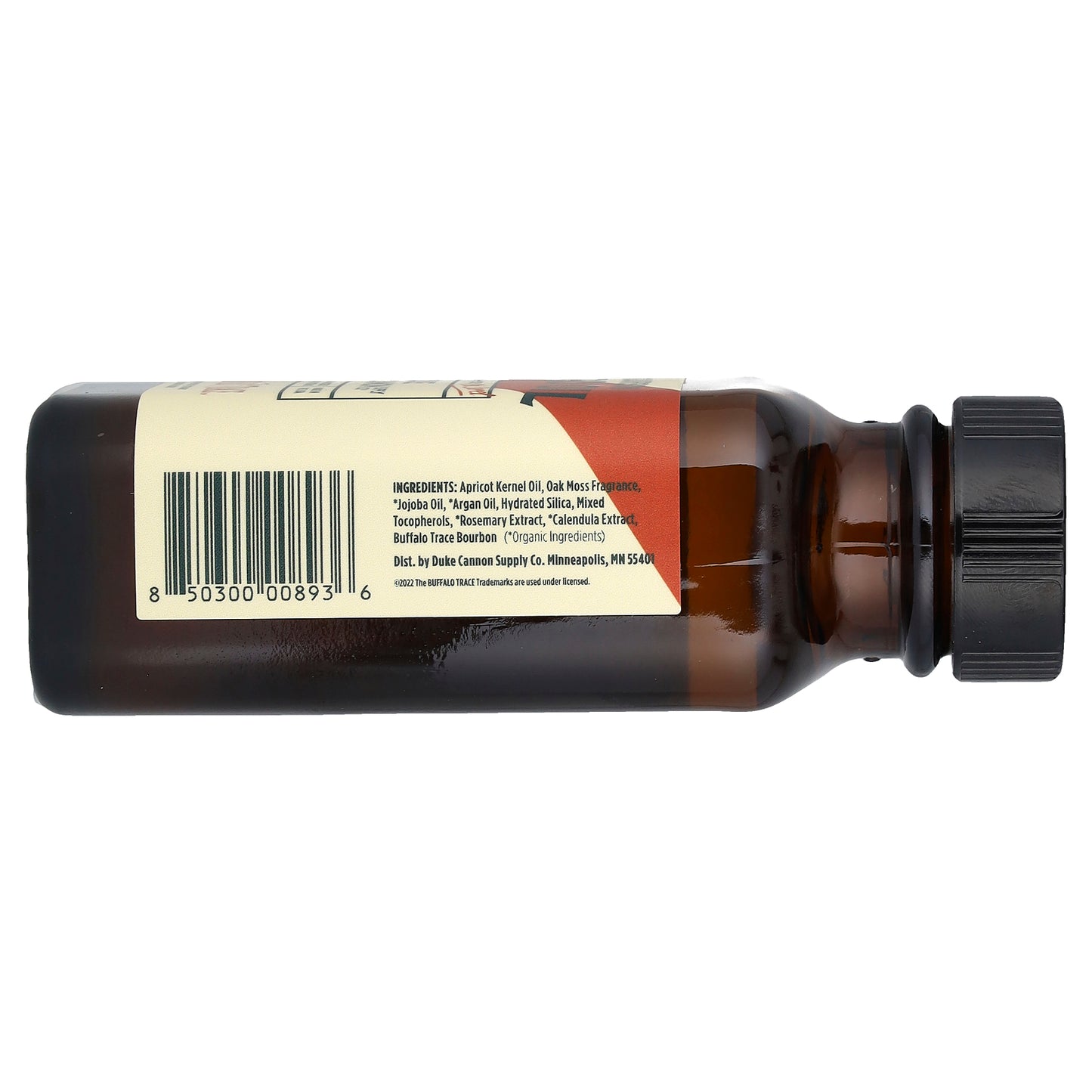 Duke Cannon Supply Co., Big Bourbon Beard Oil, Oak Barrel, 3 oz