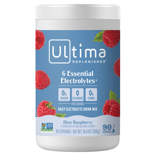 Ultima Replenisher, Electrolyte Mix, Blue Raspberry, 11.1 oz (315 g)