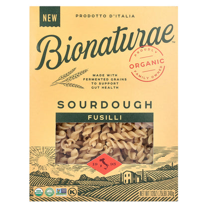 Bionaturae, Sourdough Fusilli, 12 oz (.75 lb) 340 g