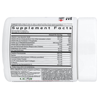 Codeage, Sport, Teen Athlete Multivitamin+, 60 Vegetable Capsules