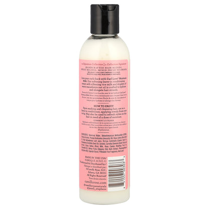 Camille Rose, Curl Love® Moisture Milk, Leave-In Conditioning Cream, Rice Milk & Macadamia Oil, 8 oz (240 ml)