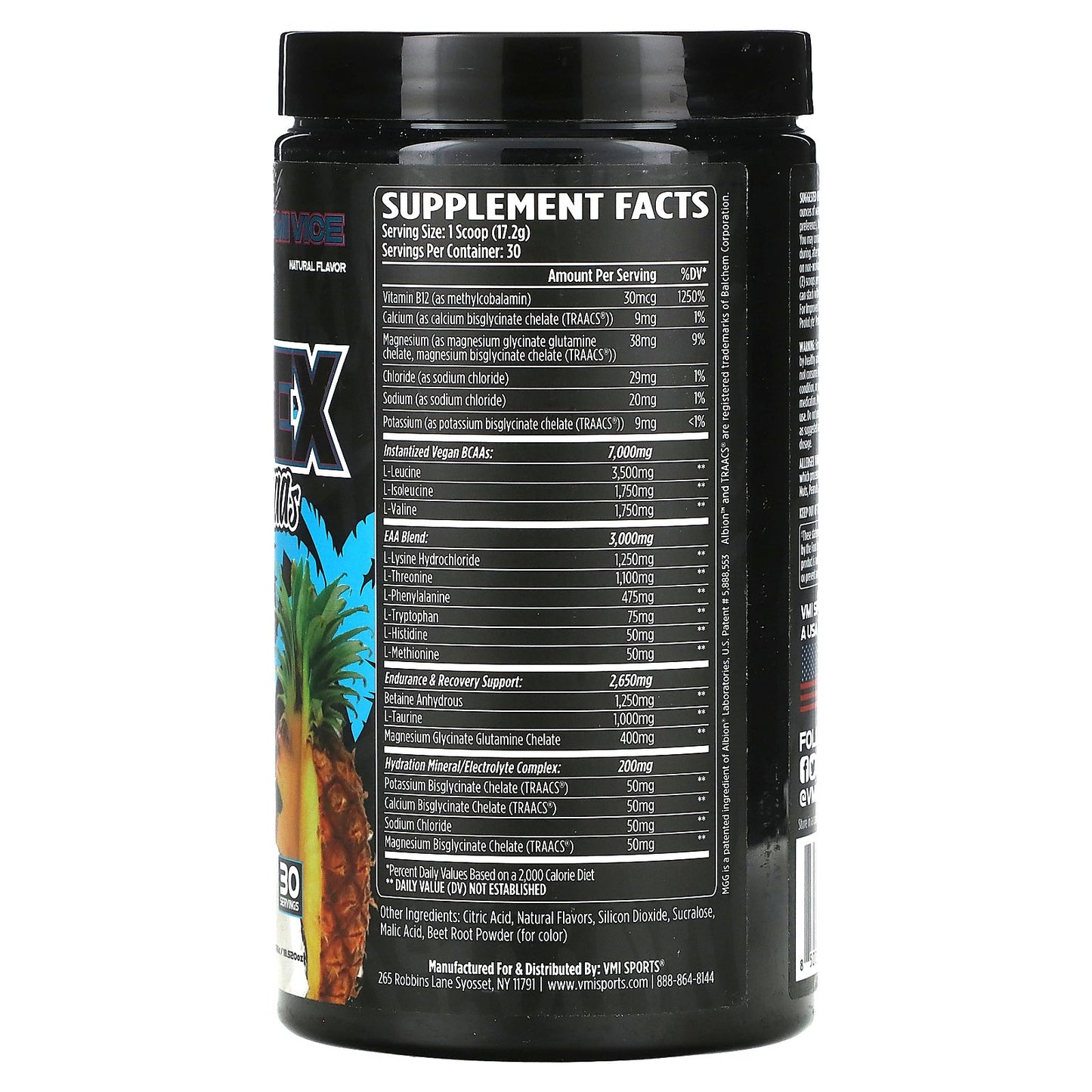 VMI Sports, Aminogex, EAAs/BCAAs, Miami Vice, 18.52 oz (516 g)