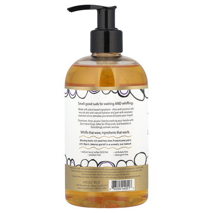 ZUM, Hand Soap, Frankincense & Myrrh, 12 fl oz (354 ml)