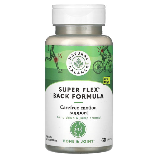 Natural Balance, Super Flex Back Formula, 60 Tablets