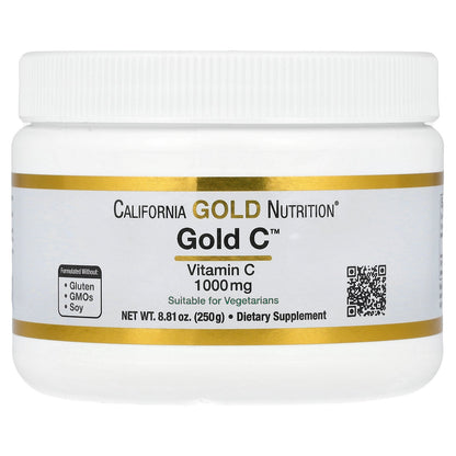 California Gold Nutrition, Gold C Powder, Vitamin C, 1,000 mg, 8.81 oz (250 g)